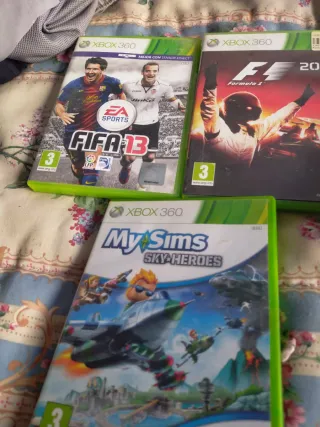 3 Giochi Xbox 360: FIFA 13, F1 2011, MySims