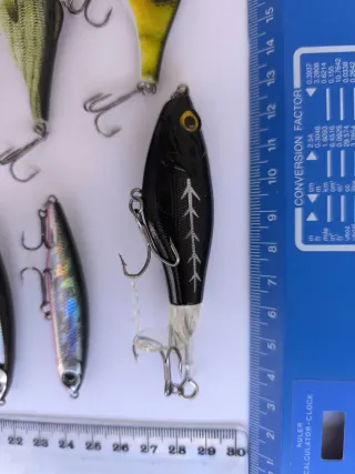 Señuelos de pesca para spinning y casting