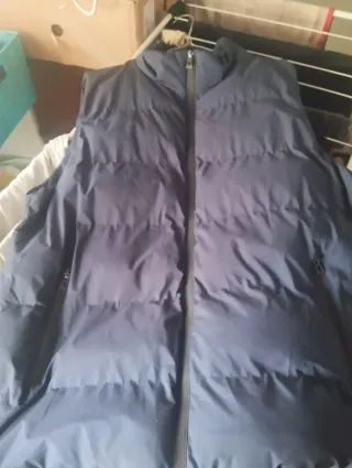 Gilet imbottito uomo nero