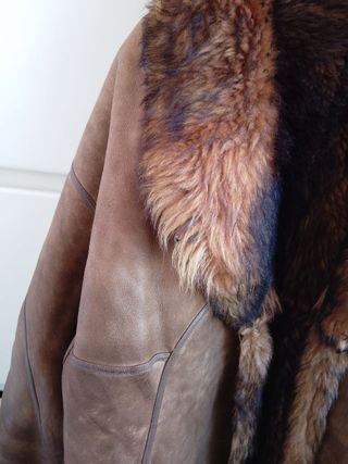 Cappotto Montone Shearling Vintage Anni '80 woman