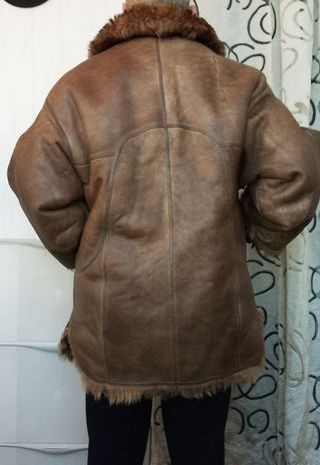 Cappotto Montone Shearling Vintage Anni '80 woman