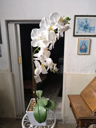 Orchidea artificial decorativa Prodotto nuovo