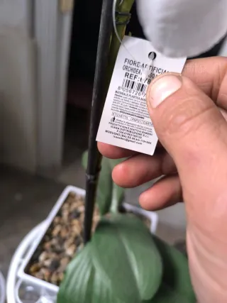 Orchidea artificial decorativa Prodotto nuovo