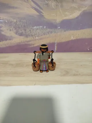 Playmobil figura con cubos