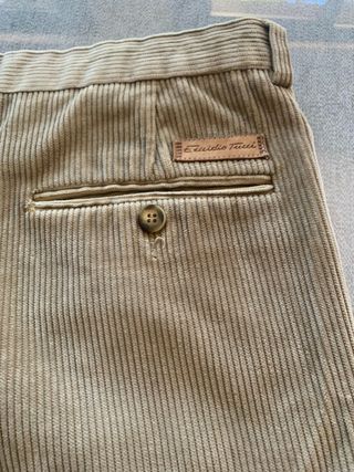 Pantalón pana Emidio Tucci beige