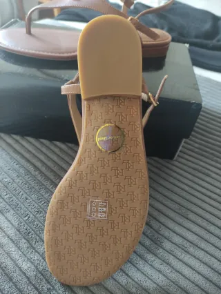 Sandalias Ralph Lauren Marrón Talla 38