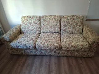 Sofá de 3 plazas estampado