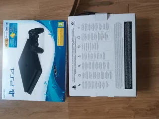 PS4 (PlayStation 4) Negra + Mando + Juego