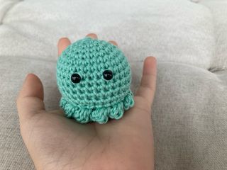 Pack peluche pulpo amigurumi crochet