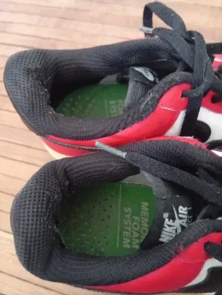 Nike Air Force 1 Rosse e Bianche