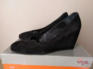 Zapatos de piel negros