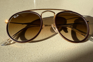 Gafas Ray Ban Round Metal RB3647 Marrón/Dorado