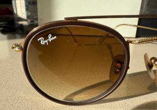 Gafas Ray Ban Round Metal RB3647 Marrón/Dorado