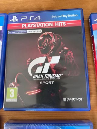 Lote 4 Juegos PS4: Ark, FIFA 21, GT Sp, last of us