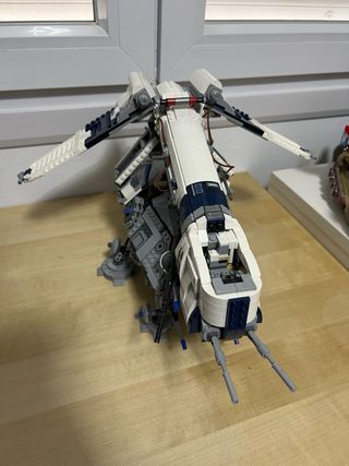 Lego Star Wars AT-TE 75337 + MOC Dropship