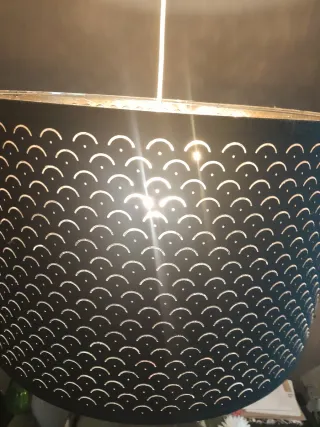 Lámpara colgante IKEA comedor + Foco