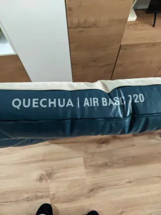 Colchón de camping con compresor