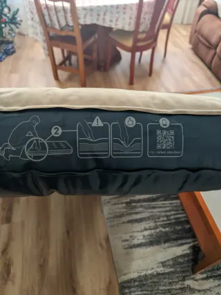 Colchón de camping con compresor