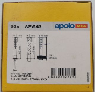 Clavos Mini-Brad 0.8 x 15mm (10000 uds)