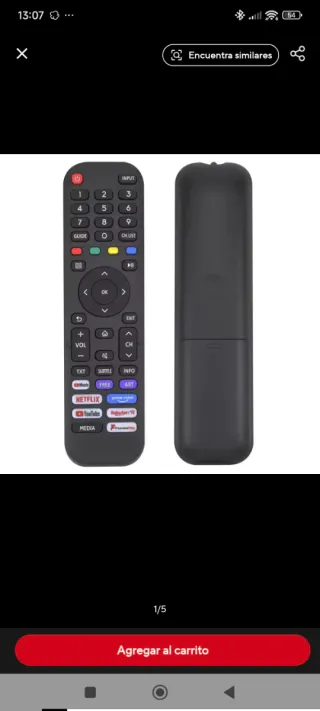 Mando a distancia Hisense universal