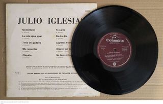 JULIO IGLESIAS - Lote 3 LP's + Single (Ver fotos)