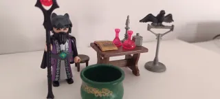 Playmobil  Brujo con accesorios