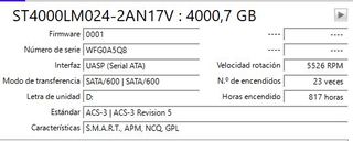 Disco Duro Externo Seagate Portable 4TB USB 3.0