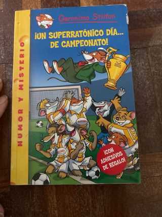 Lote de libros. 21  geronimo stilton