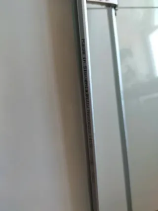 Porte in vetro e alluminio Billy Ikea 40x97cm