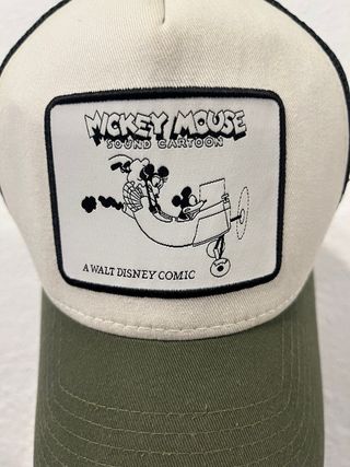 Gorra Mickey Mouse Disney Beige y Verde