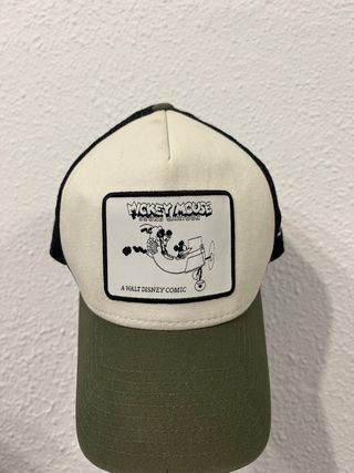 Gorra Mickey Mouse Disney Beige y Verde