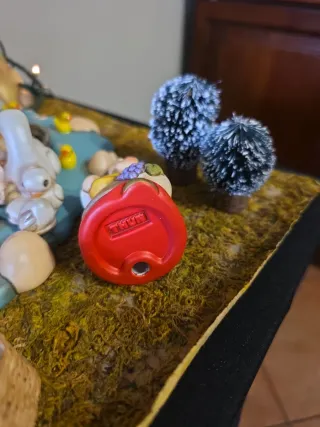 Thun pastorella con frutta in ceramica