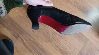 Zapatos Vintage Negros Talla 39