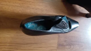 Zapatos Vintage Negros Talla 39