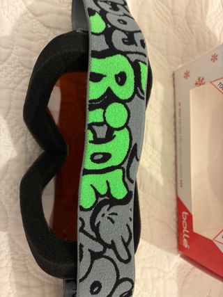 Máscara de esquí Bollé Kids gris verde