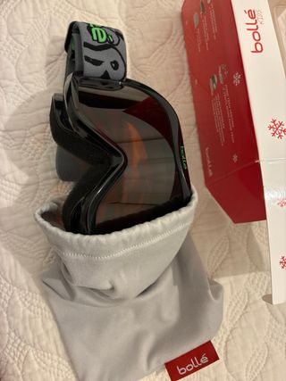 Máscara de esquí Bollé Kids gris verde