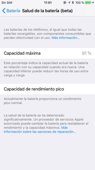 iPhone 6 16GB Libero Batteria 91%