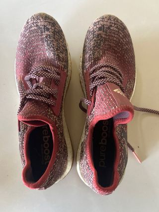 Zapatillas Adidas Pureboost Rojas Multicolor