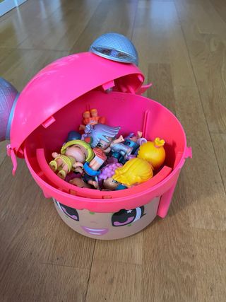 Cabeza de muñeca para guardar cosas