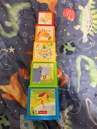 Bloques apilables Fisher-Price animales