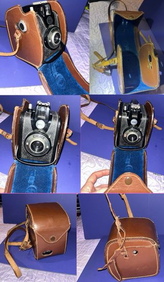 Cámara Gevaert Gevabox Antigua + Funda Original
