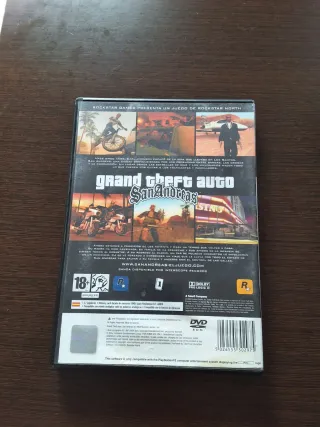 Grand Theft Auto San Andreas PS2