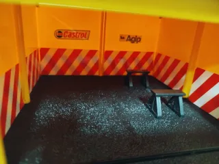 Scalextric Boxes tribuna - gradas