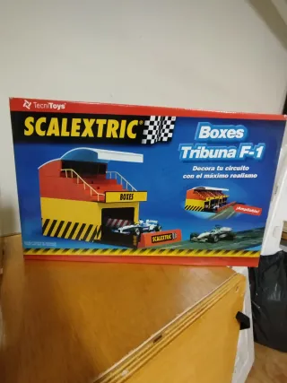 Scalextric Boxes tribuna - gradas