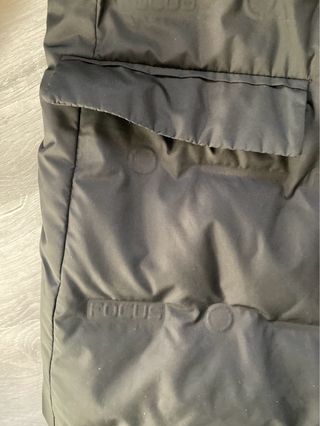 Chaqueta anorak/americana negra