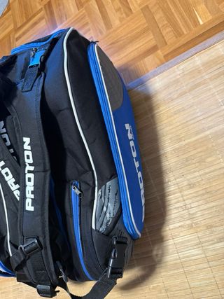 Paletero Padel Proton Negro y Azul