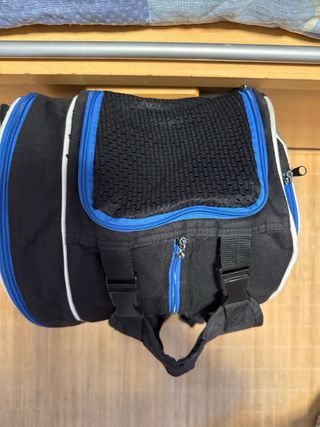 Paletero Padel Proton Negro y Azul