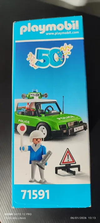 Playmobil 71591 Coche Policía Nuevo Sin Abrir