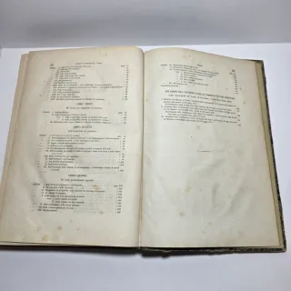 Libro Codice Procedura Civile Stati Sardi 1854