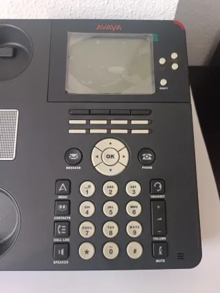 Teléfono IP Avaya 9650 Gris